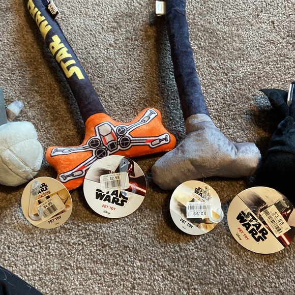 Star Wars Dog Toys Set NWT Bundle of 4 Toys - Picture 8 of 8